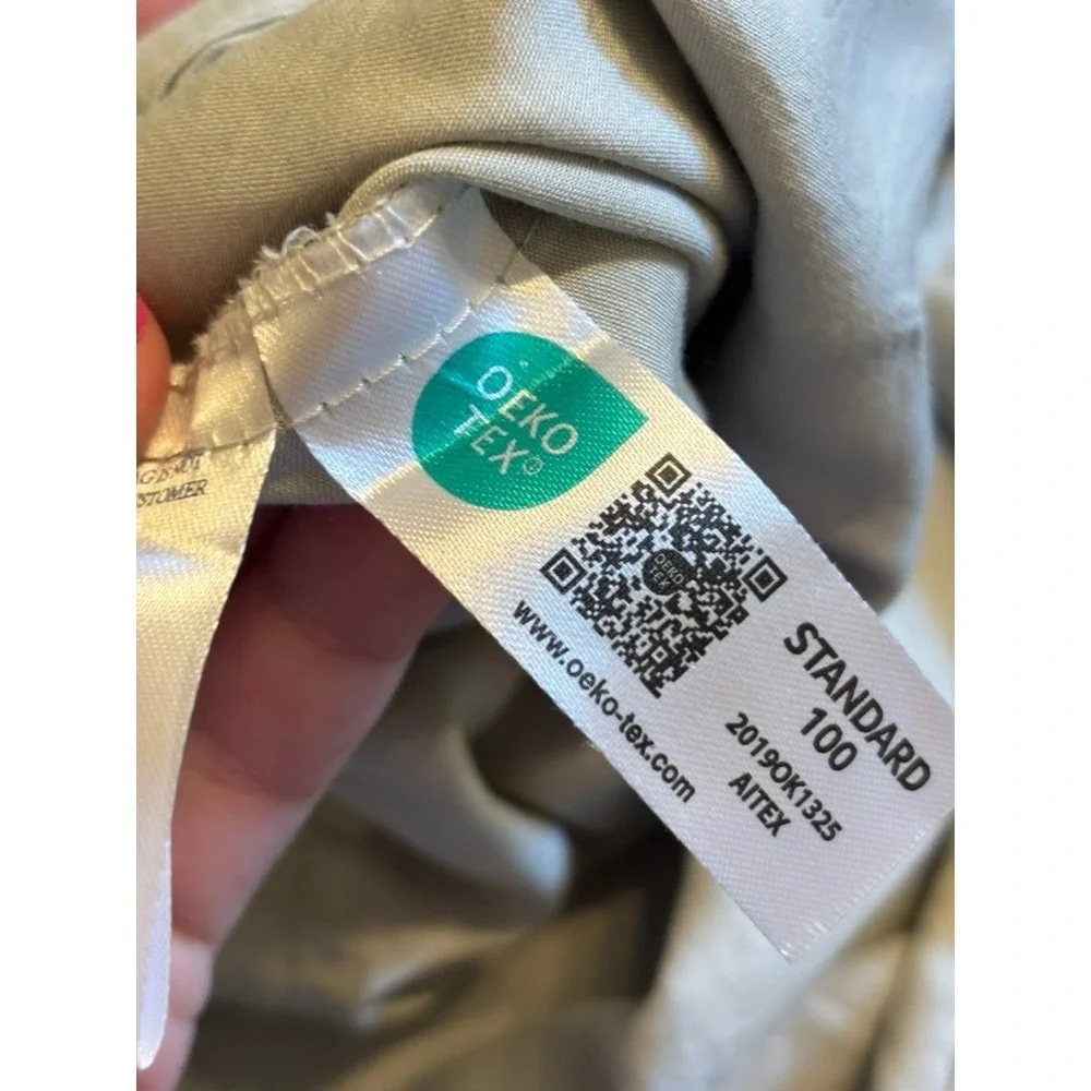 Cosy House Collection Bed Sheet Set Queen Size Gray 100% Bamboo Viscose 4pc Soft